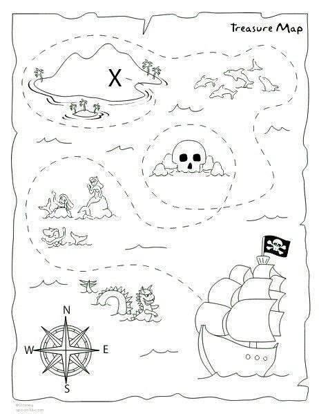 Diy Treasure Map Printable Pirate Treasure Maps Treasure Maps