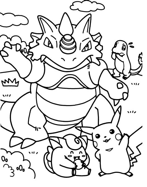 Pokemon Coloring Pages Printables