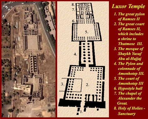 Luxor Temple Floor Plan Floorplansclick