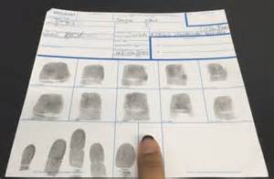Fingerprint Fbi Background Check Criminal History Report