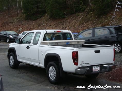 Used 2007 Chevrolet Colorado Extended Cab Ls 4x4 For Sale In Laconia