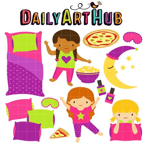 clipart sleepover party 20 free cliparts download images on clipground 2024