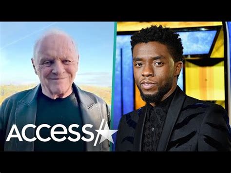 Anthony Hopkins Honors Chadwick Boseman In Video After Oscars Win Youtube