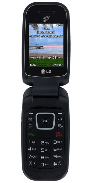 Tracfone Lg 441g Flip Phone Wontek