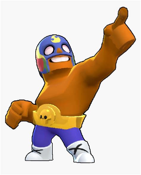 Brawl Stars El Primo Rey Hd Png Download Transparent Png Image Pngitem