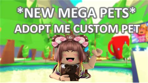 Adopt Me Custom Pets Mega Neons 🌈 Update Roblox L Roblox Girl Youtube