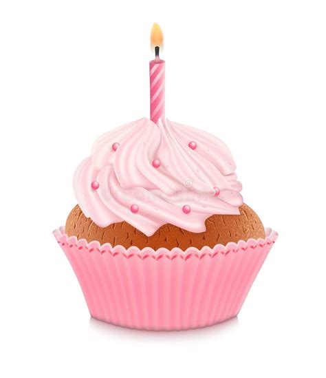 260 Pink Birthday Cupcake Free Stock Photos Stockfreeimages