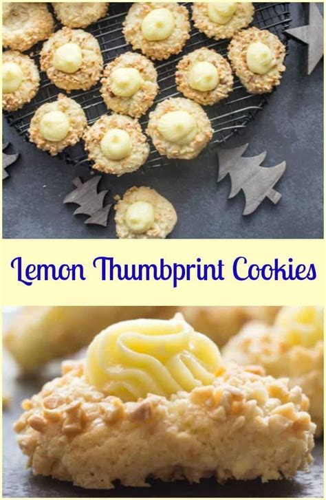 They are thin, crunchy, flaky, and quite buttery, with a strong aroma of lemon and vanilla. Lemon Thumbprint Cookies are an easy Christmas Cookie ...
