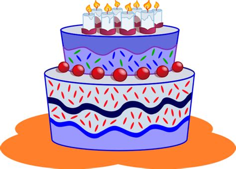 Images Of Birthday Cakes Cartoon Clipart Best Clipart Best