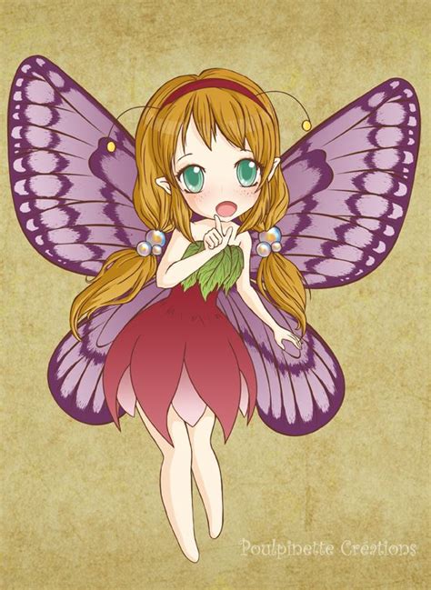 Chibi Butterfly By Poulpinettecreations On Deviantart