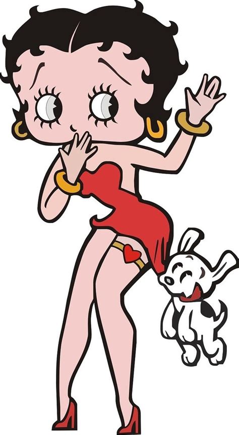 Betty Boop Pictures Archive Betty Boop And Pudgy Pictures Betty Boop Printables Betty Boop