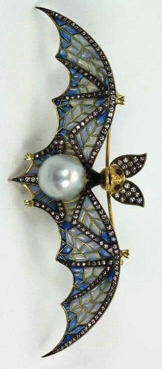 Art Nouveau Bat Brooch Art Nouveau Jewelry Jewelry Art Art Deco Jewelry