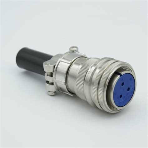 Ms Series Air Side Connector 3 Pins 1750 Volts 23 Amps Per Pin Accepts 0 092 Or 0 094 Dia