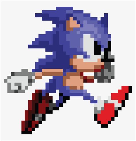 8 Bit Sonic Pixel Art Transparent Png 771x771 Free Download On Nicepng