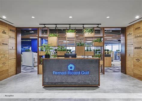 Corporate Office Interiors Pernod Ricard Gulf In Dubai Basics Architects