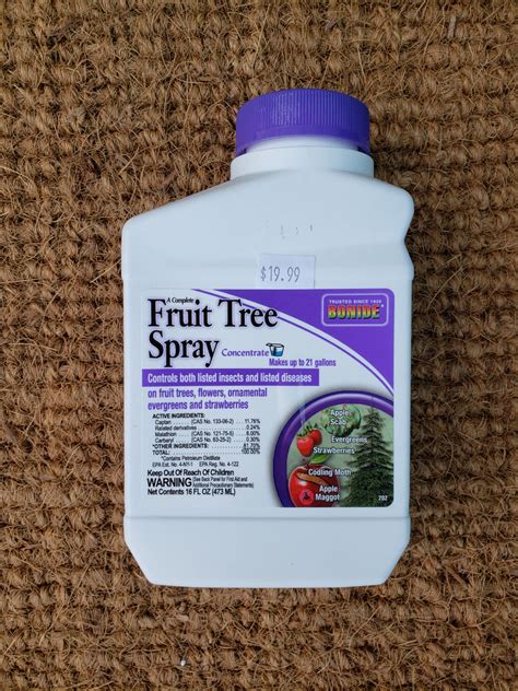 Fruit Tree Spray Concentrate Fossil Creek Tree Farm