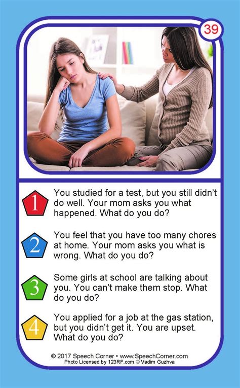 Social Situations For Teens Double Dice Add On Deck Speech Corner