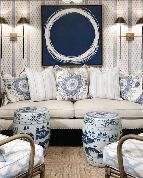 Affordable Blue And White Home Decor Ideas Best For Spring Time 36