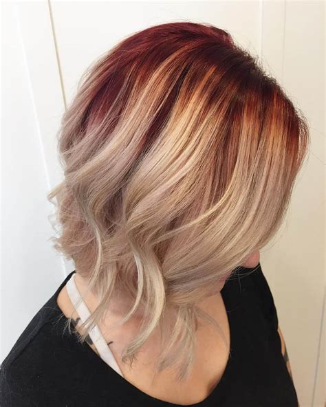 32+ Choices of Red and Blonde Hair Color Ideas for Women and Girls - Haircuts