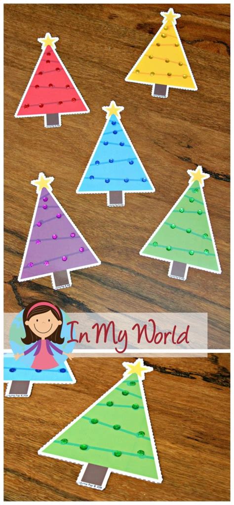 Preschool christmas cut & paste worksheets helps kids w/ develop fundamental skills like fine. Christmas Preschool Centers - In My World