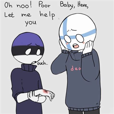 countryhumans roleplay estonia finland country humor