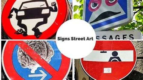 100 Most Amazing And Creative Traffic Signs Global Street Art Road