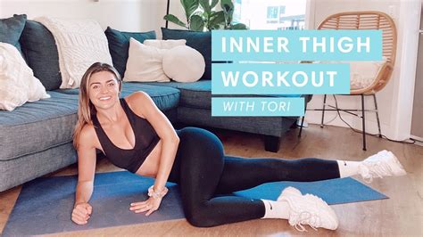 The Best Inner Thigh Workout To Tighten Tone Youtube