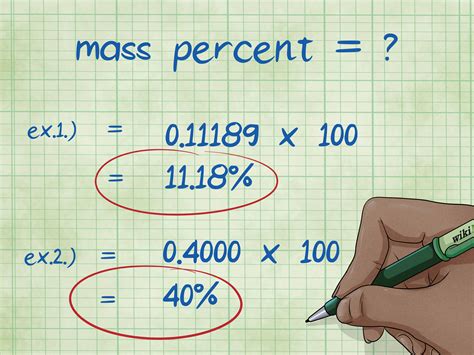 Find out with us how many calories you need to take each day. How to Calculate Mass Percent: 13 Steps (with Pictures ...