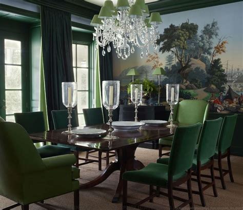 50 Awesome Green Design Ideas For Dining Room Green Dining Room