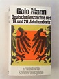 deutsche geschichte des 19 von golo mann - ZVAB
