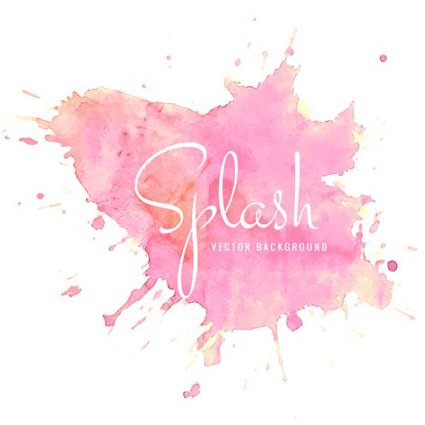 Beautiful Watercolor Colorful Splash Design 237419 Vector Art At Vecteezy