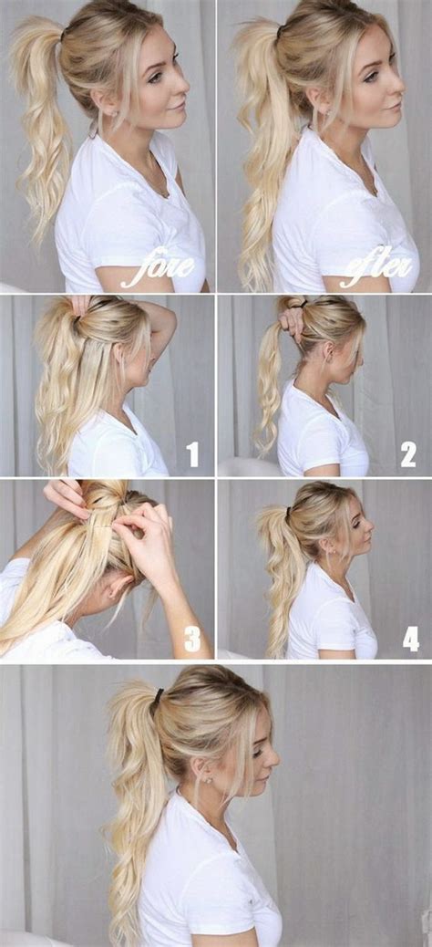 Long hair ponytail long ponytails ponytail hairstyles trendy hairstyles haircuts for long hair long hair cuts beautiful long hair gorgeous 37 modern pony tail hairstyles ideas for wedding | wedding forward. 25 Gorgeous Ponytail Hailstyle Hacks and Tutorials