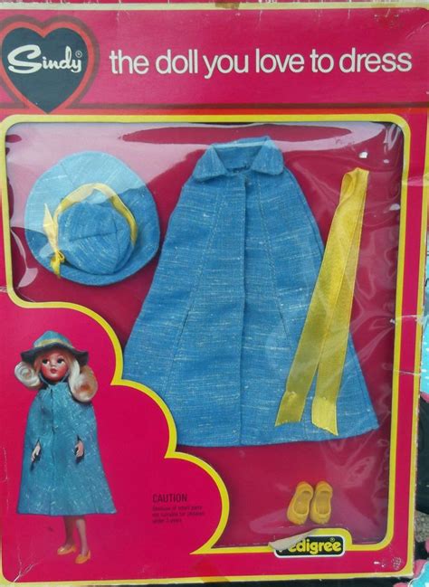 Vintage Pedigree Sindy Boxed Complete 1977 Autumn Days Outfit Nrfb