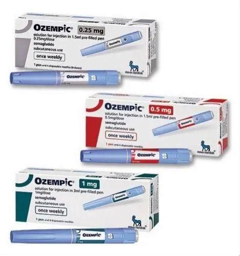 Ozempic Semaglutide Injection Size 3 Packaging Type Box At Rs