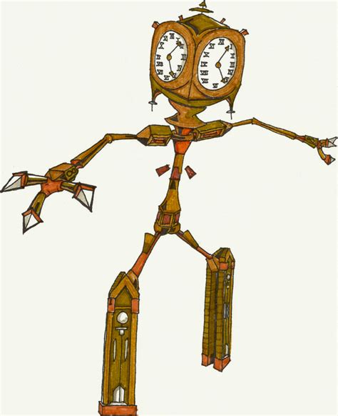 Clock Monster By Streetglomplight On Deviantart