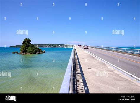 Kouri Big Bridge 古宇利大橋 And Kouri Island 古宇利島 Nakijin Okinawa