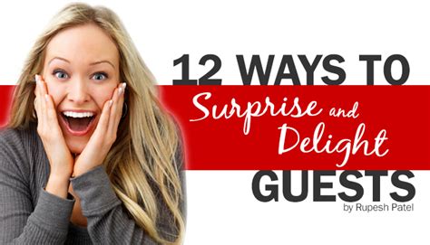 12 Ways To Surprise And Delight Your Guests Smartguests Blog