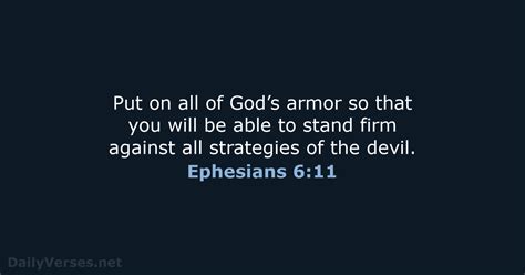 Ephesians 611 Bible Verse Nlt