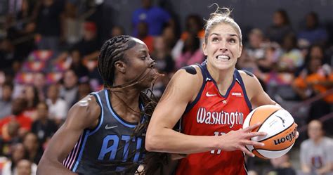 Mystics Elena Delle Donne Suffers Sprained Ankle Injury Helped Off