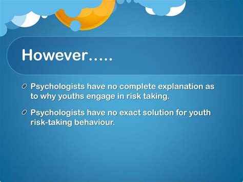 Ppt Risk Taking Behaviour Powerpoint Presentation Free Download Id 2125578