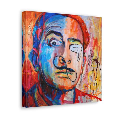 Elevate Your Space With Salvador Dalis Art Canvas Wraps The Mob Wife