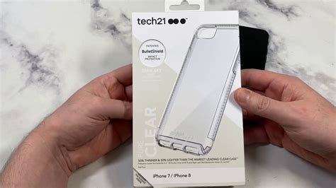 Tech21 Pure Clear Case For Iphone Se 2020 Unboxing And Review Youtube