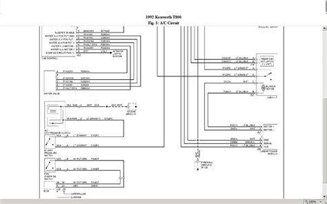 Unlocking The Secrets Kenworth T800 Wiring Schematic Deciphered