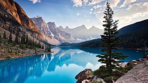 1920x1080 Moraine Lake South Channel Laptop Full Hd 1080p Hd 4k