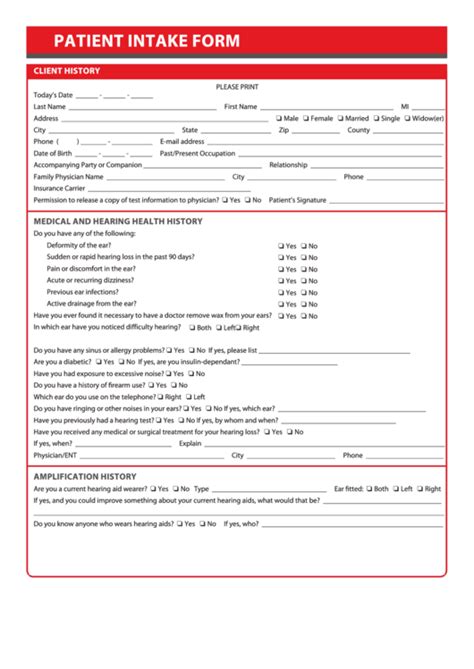 Patient Intake Form Download Printable Pdf Templateroller Riset Vrogue