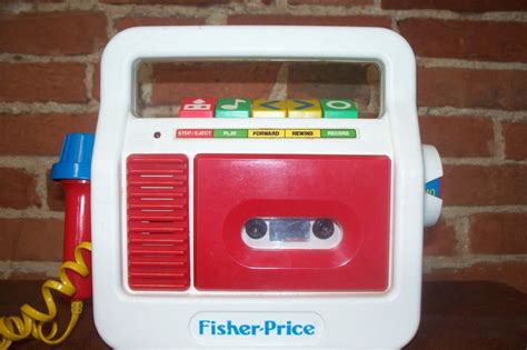 Vintage Fisher Price Cassette Tape Recorder With By Swagjuice