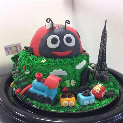 My daughter completed the online cooking course for her 3 month skills section. Cleofe Fernadez - Paris ladybird cake | Baking courses ...