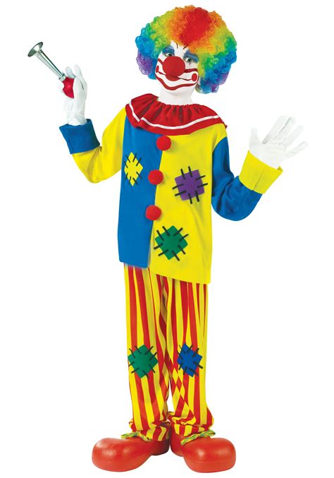 Funny Big Top Kids Clown Costume Funny Kids Clown Costumes