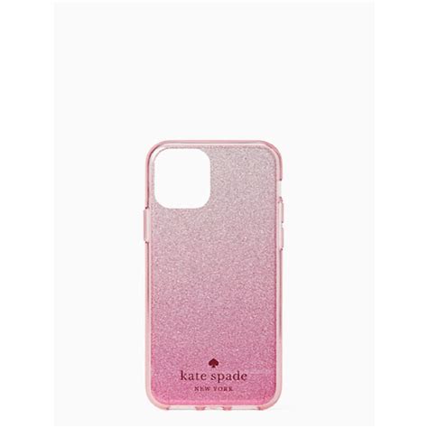Kate Spade New York Bright Carnation Ombre Glitter Iphone 11 Pro Max