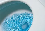 Image result for blue wave toilet bowl